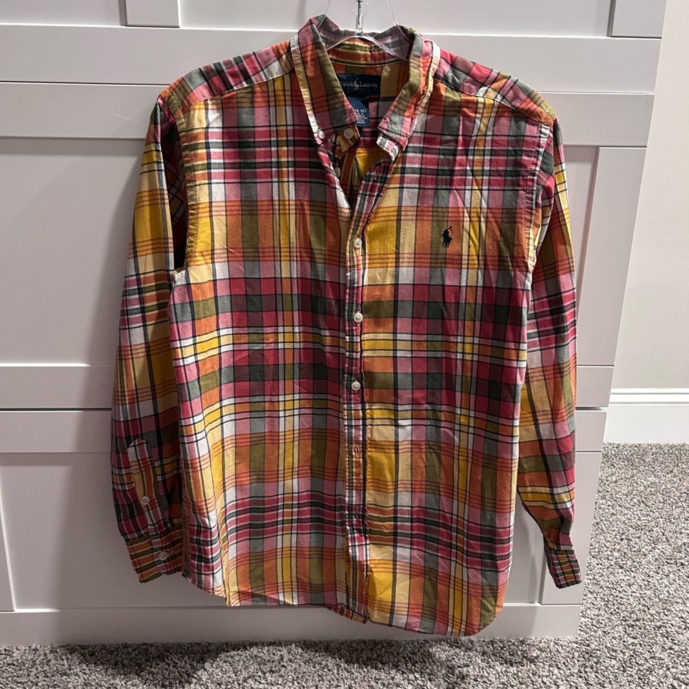 Plaid Multicolor Men's Shirt